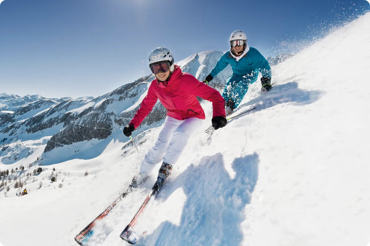 Ski and winter sports feature
